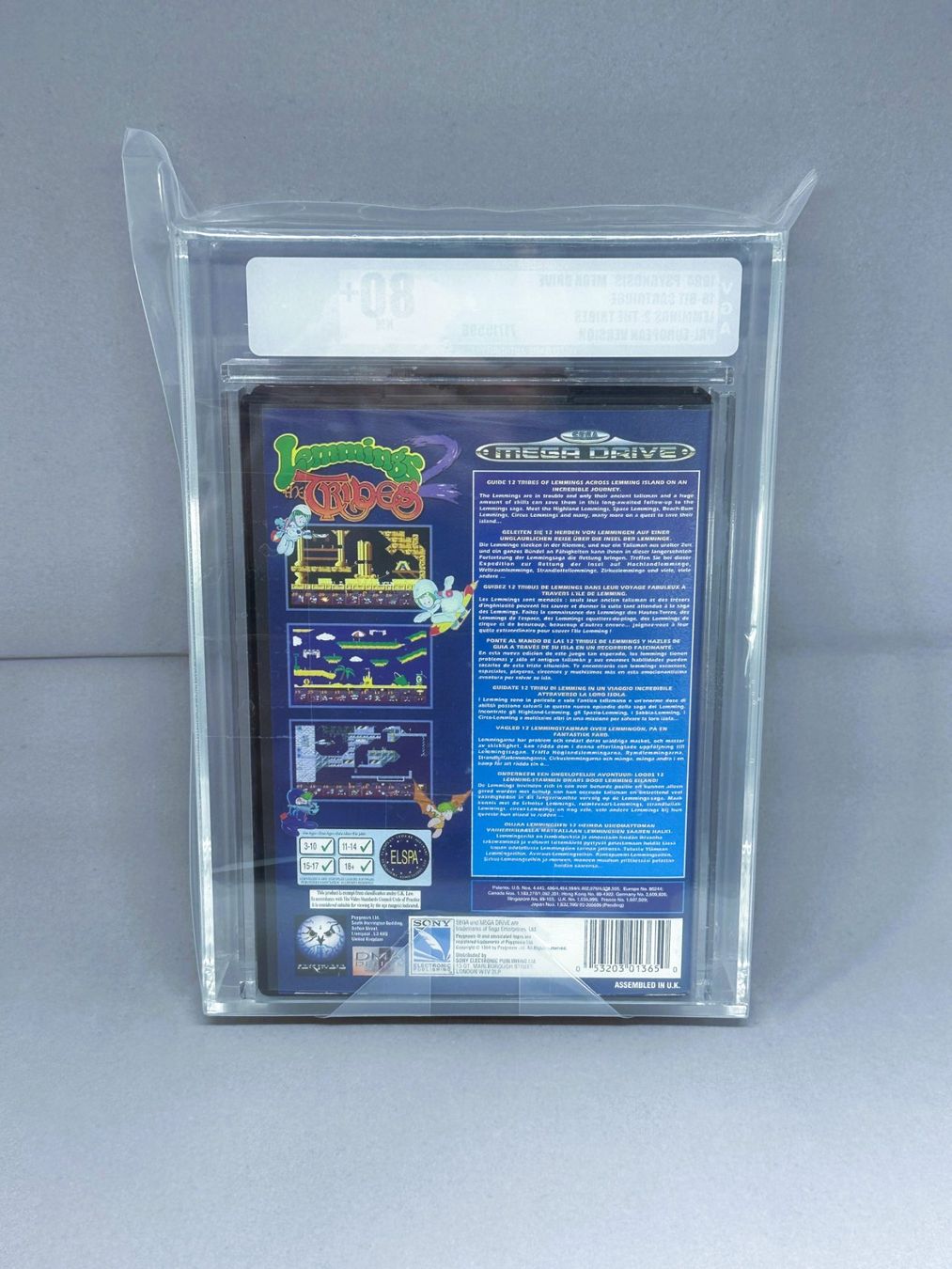 Sega Spiele: LEMMINGS 2 SEGA MEGA DRIVE VGA 80+ SILVER – Neu und originalverpackt aus Neuenkirch von Armsy 1