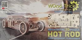 Wood Trick - Hot Rod 3D puzzle