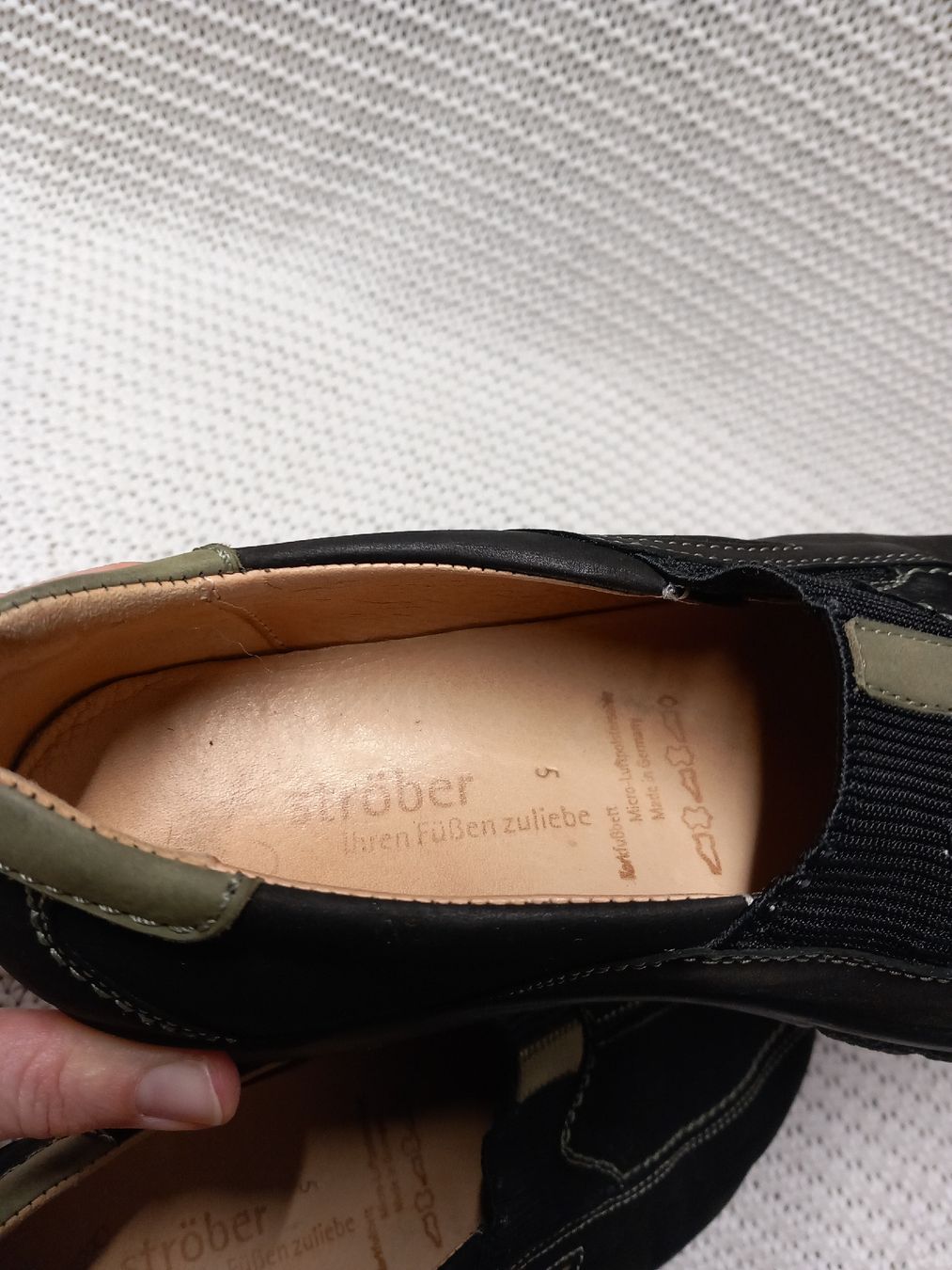 Scarpe da donna: Ströber orthopädische Schuhe Gr.38 – Usato da Gwatt (Thun) venduto da umwelt-brocki 5