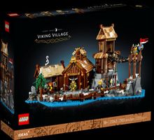 Neuwertiges Lego Ideas Wikingerdorf (21343) - Komplett!