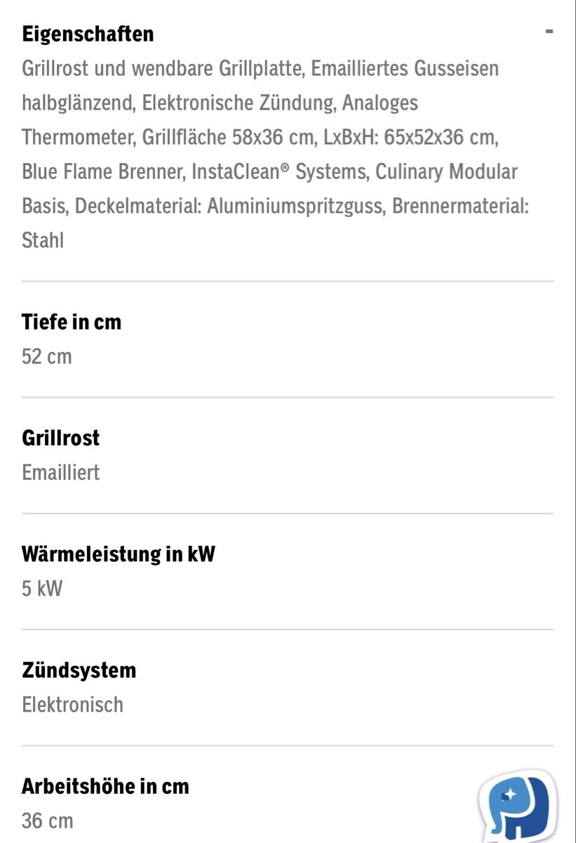Griglie: Campinggaz-Grill NP 380.-, 2 Brenner – Usato da Oberdorf BL venduto da Ajrschweiz 4