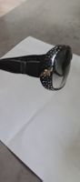 Sonnenbrille Swarovski schwarz mit Steinen guter Zustand