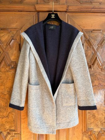 JET SET  SOLO PLUS Mantel / Wolle / Gr. M MADE IN JAPAN