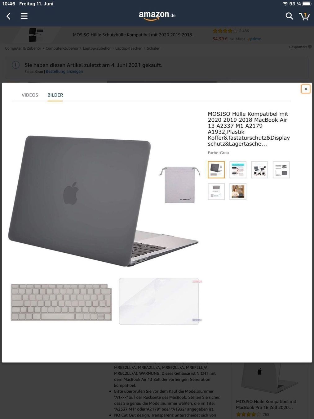 Apple Covers & Taschen: Plastik Hard Shell case für Apple Book – Neu und originalverpackt aus Rüthi (Rheintal) von Many2369 3