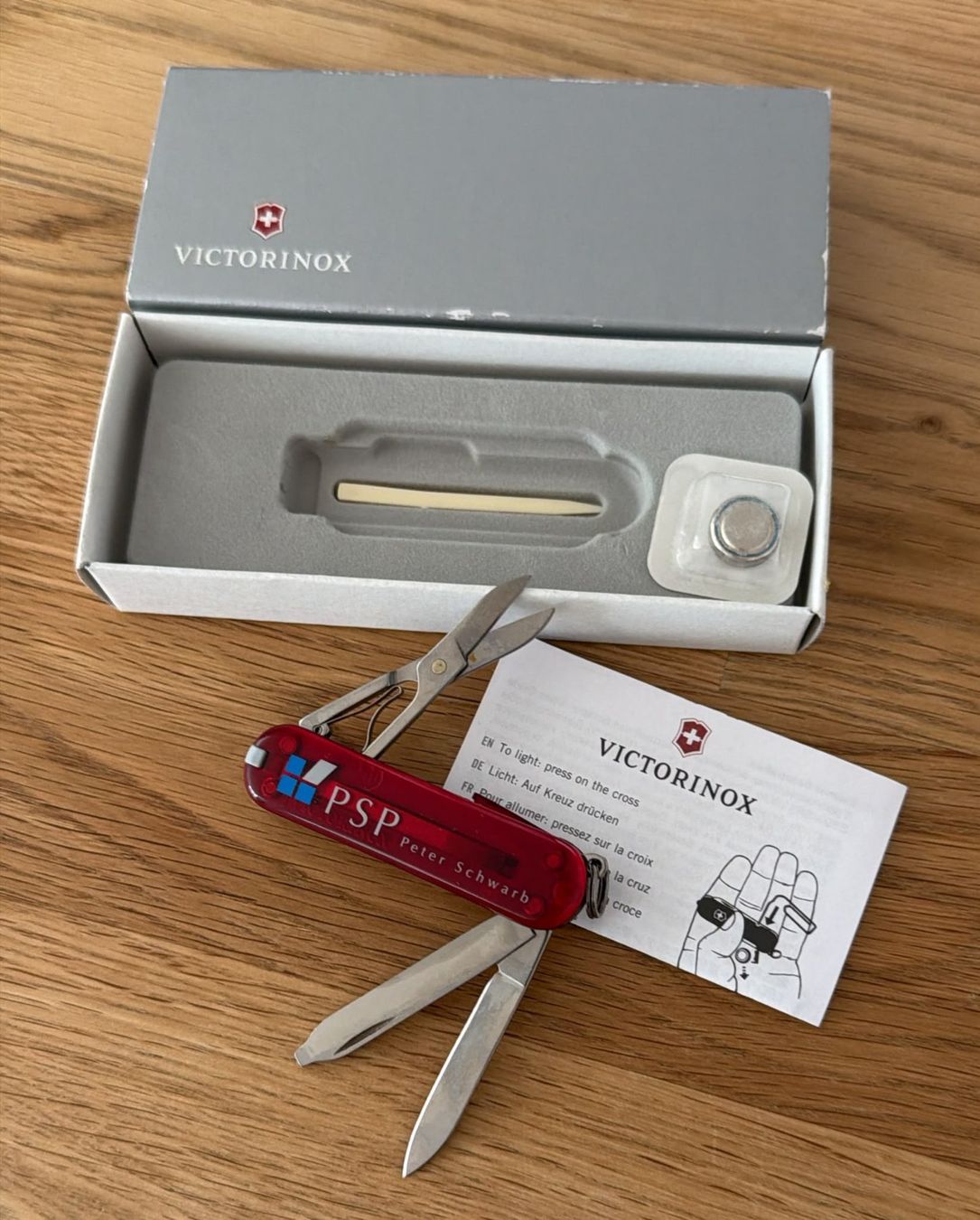 Victorinox Taschenmesser: VICTORINOX SACKMESSER PSP – Neu und originalverpackt aus Zürich von Frei-Occasionen 2