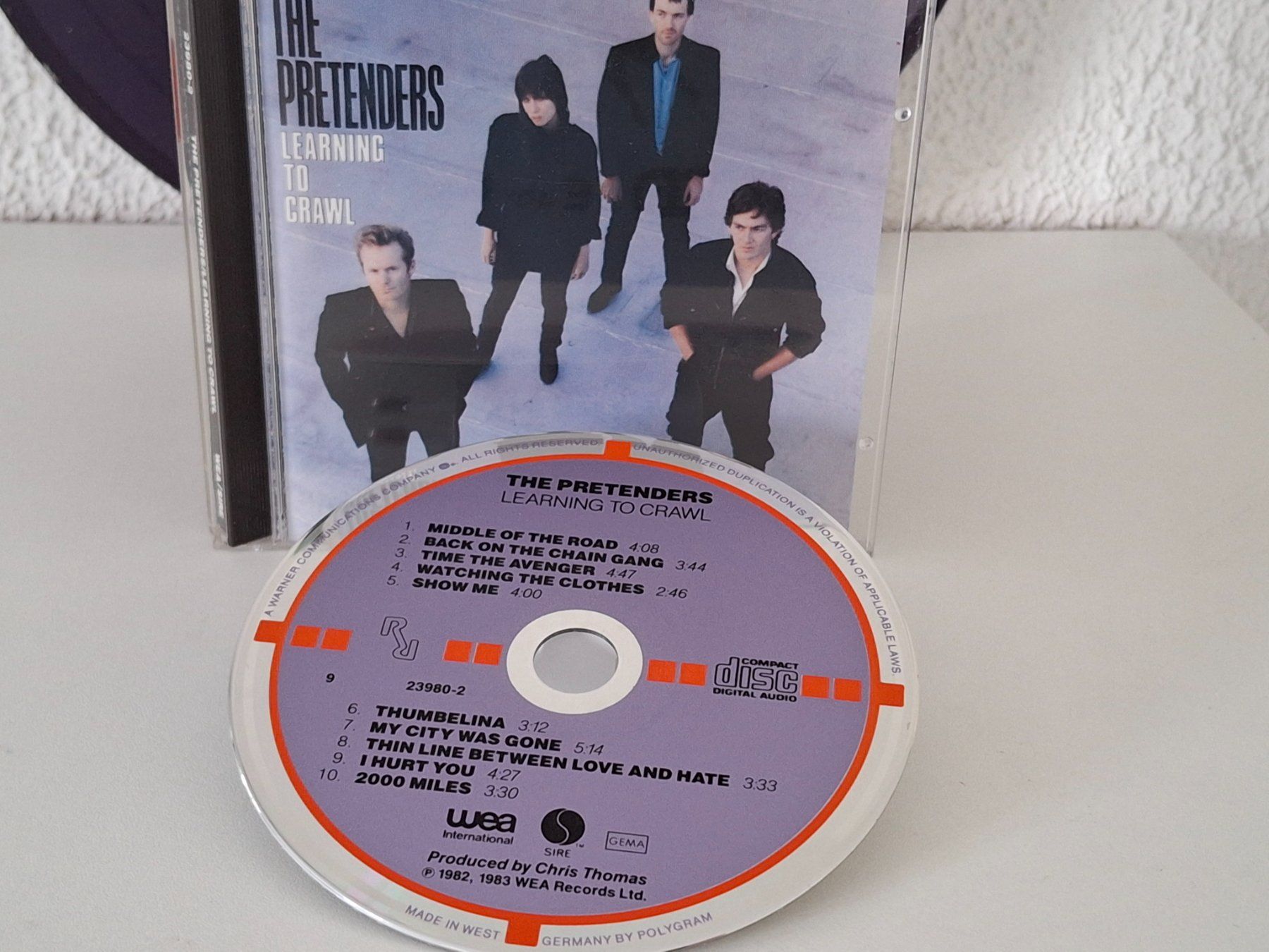 CD: CD The Pretenders - Learning to Crawl – Usato da Aarberg venduto da Jackup1