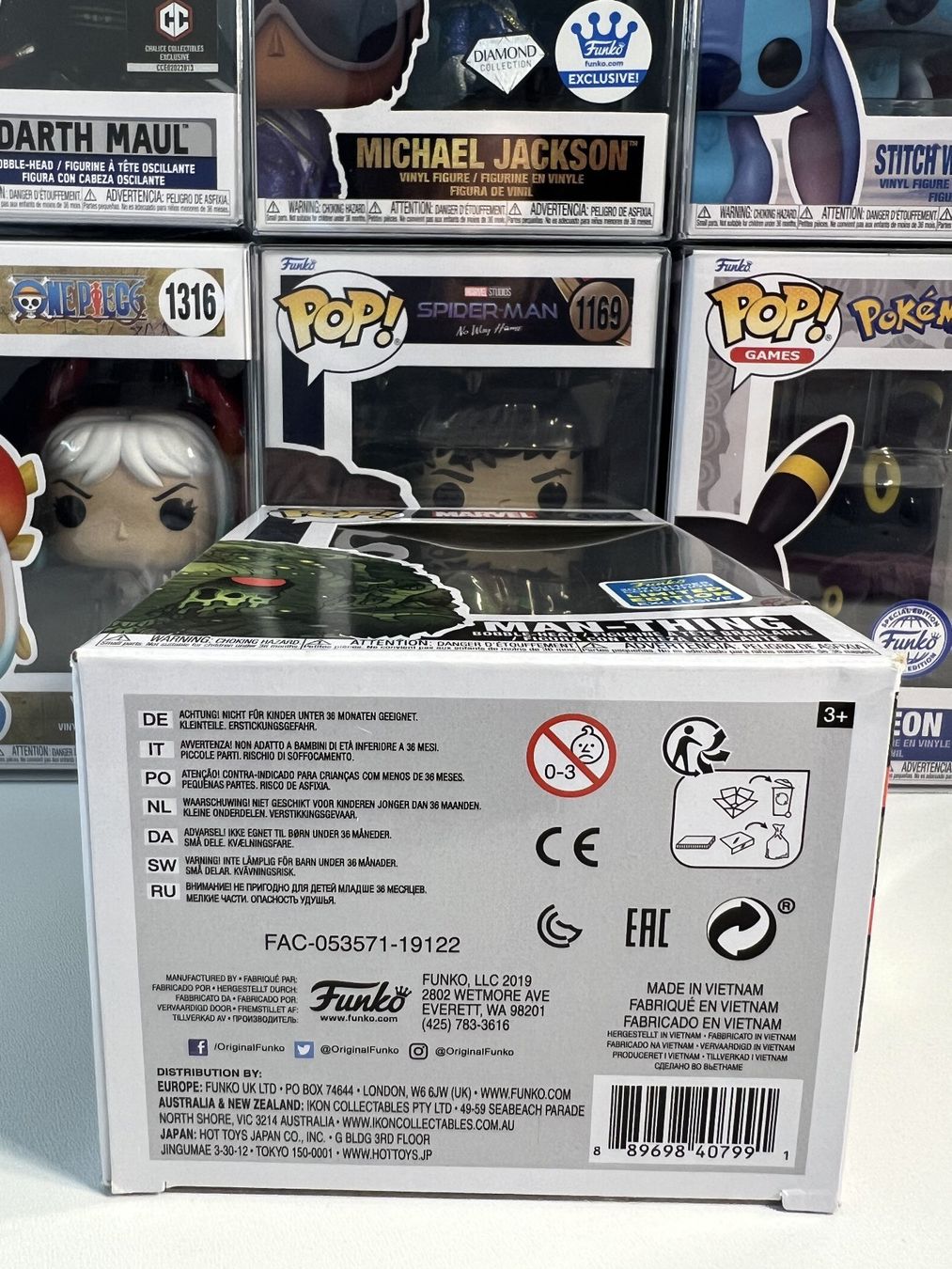Funko Statuette: Funko POP! Marvel Man-Thing Edition Limitée – Usato da Le Mouret venduto da perfectbijou 5