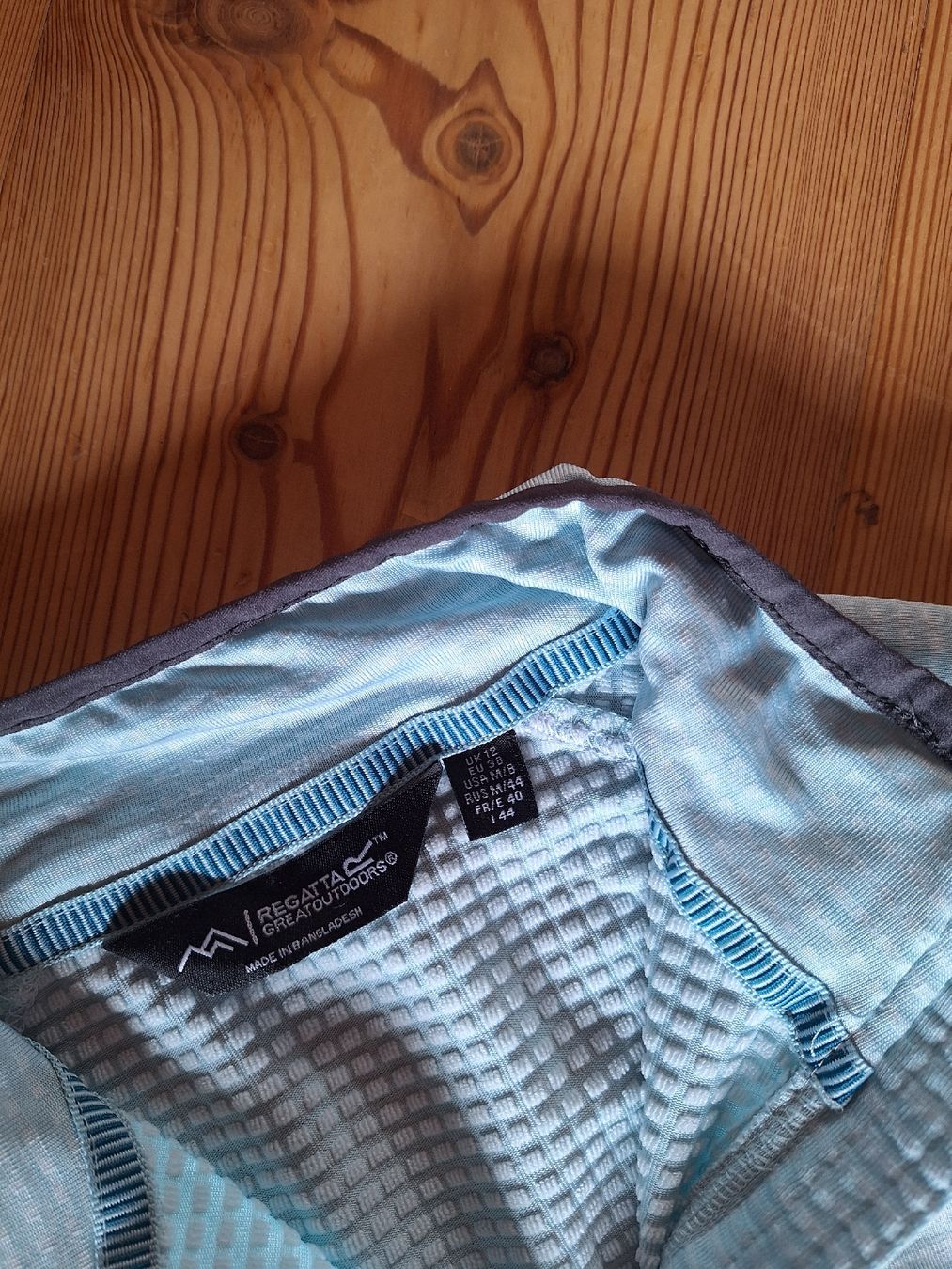 Maglioni & Felpe: Damen Pullover Regatta hellblau Reissverschluss Grösse M – Usato da Ladir venduto da GAGA07 1