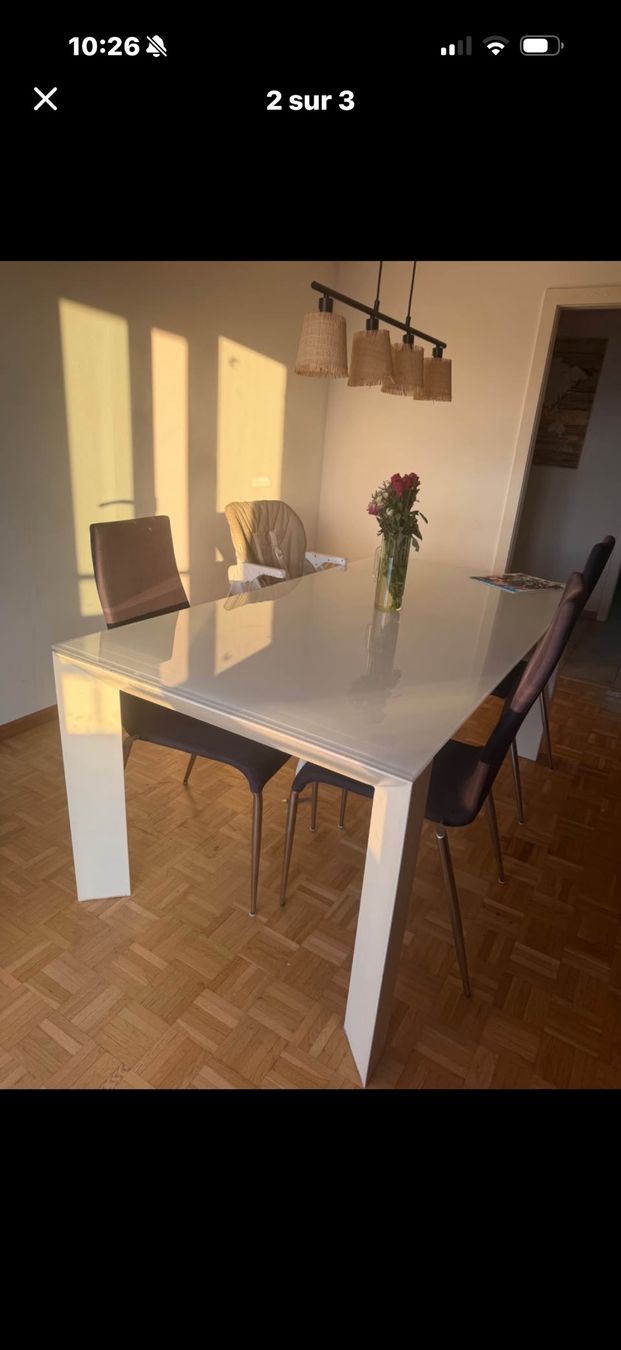 Set di tavolo e panche: Table à manger – Usato da Courtaman venduto da ori_59qk
