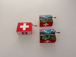 Spieluhren Set 3 Stk. Schweiz Melodie Ewigi Liebi