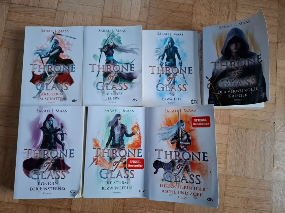 Throne of Glass komplette Saga + Spin Off deutsch Kaufen auf Ricardo