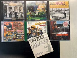 CD Sammlung Jazzkantine, Jazzmatazz, Guru, 7 Stück