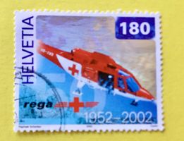 Nr.1040 Sondermarke,50 Jahre Rega Helikopter Agusta A-109-K2