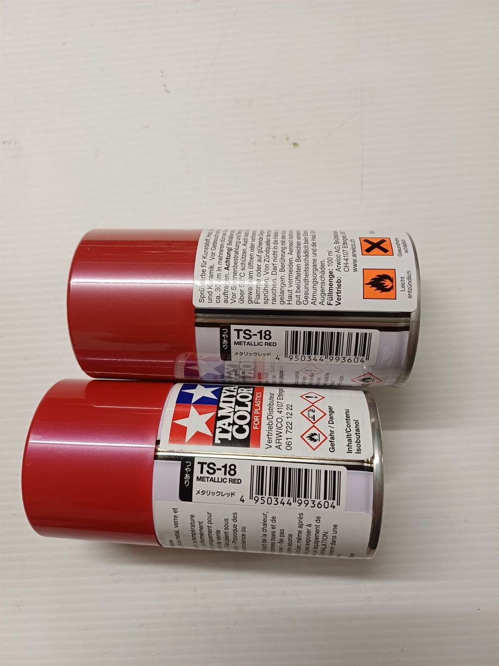 Colori: Tamiya - TS18 Metallic Red – Nuovo (secondo la descrizione) da Bichwil venduto da Viggen37 2