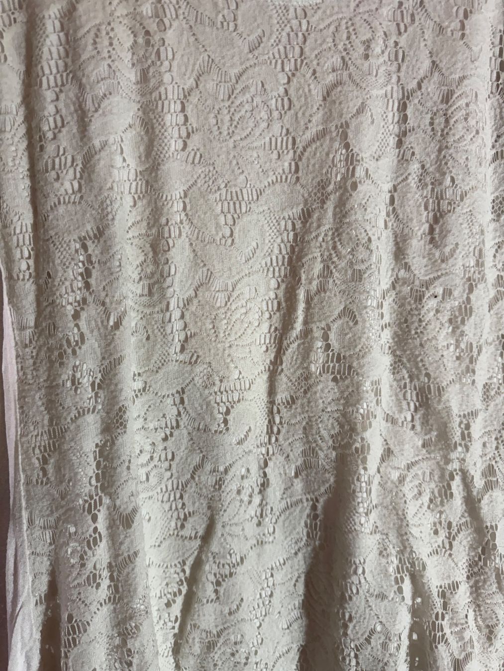 Maglioni & Felpe: Weisser Pullover mit Spitze ca. Gr.M – Usato da Grosswangen venduto da second_hand_dress 1