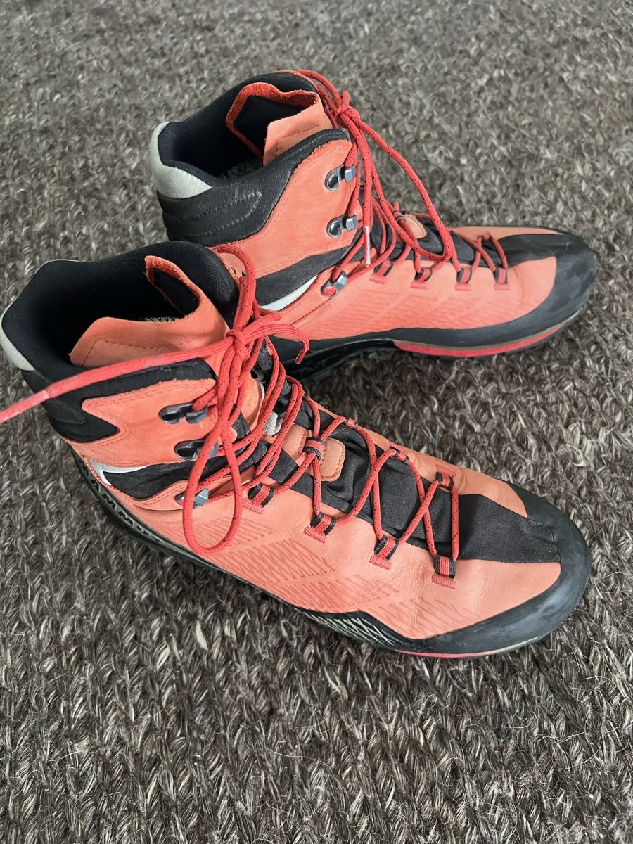 Mammut Scarpe da uomo: Mammut Wanderschuhe Gore-Tex orange Grösse 46 – Usato da Zürich venduto da Rigoros