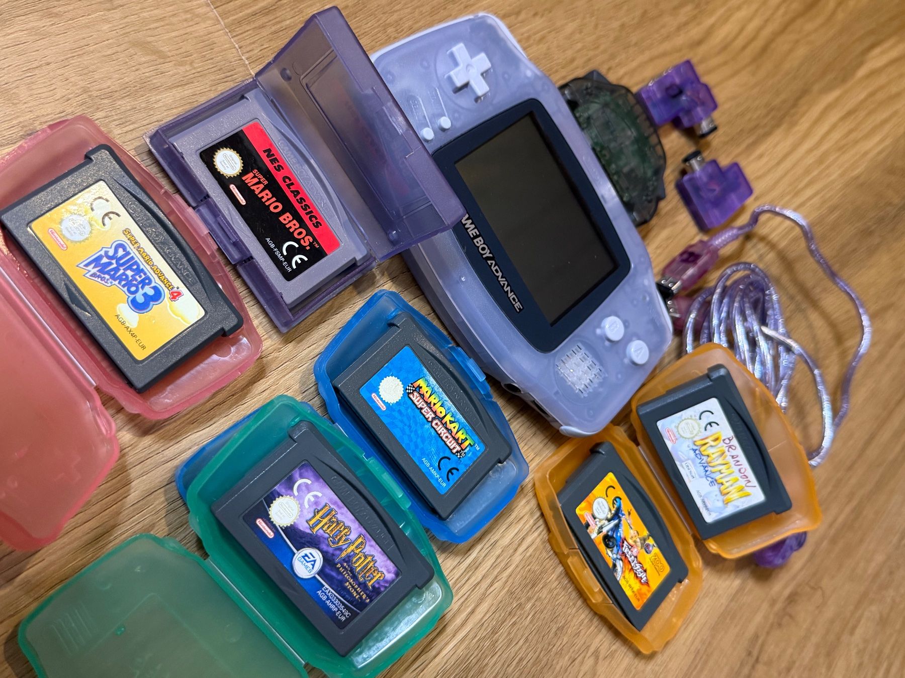 Nintendo Console: Nintendo Game Boy Advance Bundle 6 Games, Super Mario – Usato da Carrouge VD venduto da RETRO-GAME-97