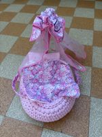 Neonate Babies Tragetasche, Puppenbett rosa NEU