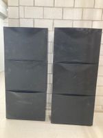 Schuhboxen, Kunststoff schwarz