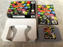 BUST A MOVE 3 DX SPIEL FÜR NINTENDO 64 IN ORIGINALSCHACHTEL