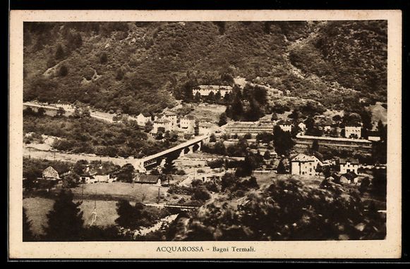 Cartoline postali: AK Acquarossa, Bagni Termali – Usato da Berlin venduto da bartko-reher