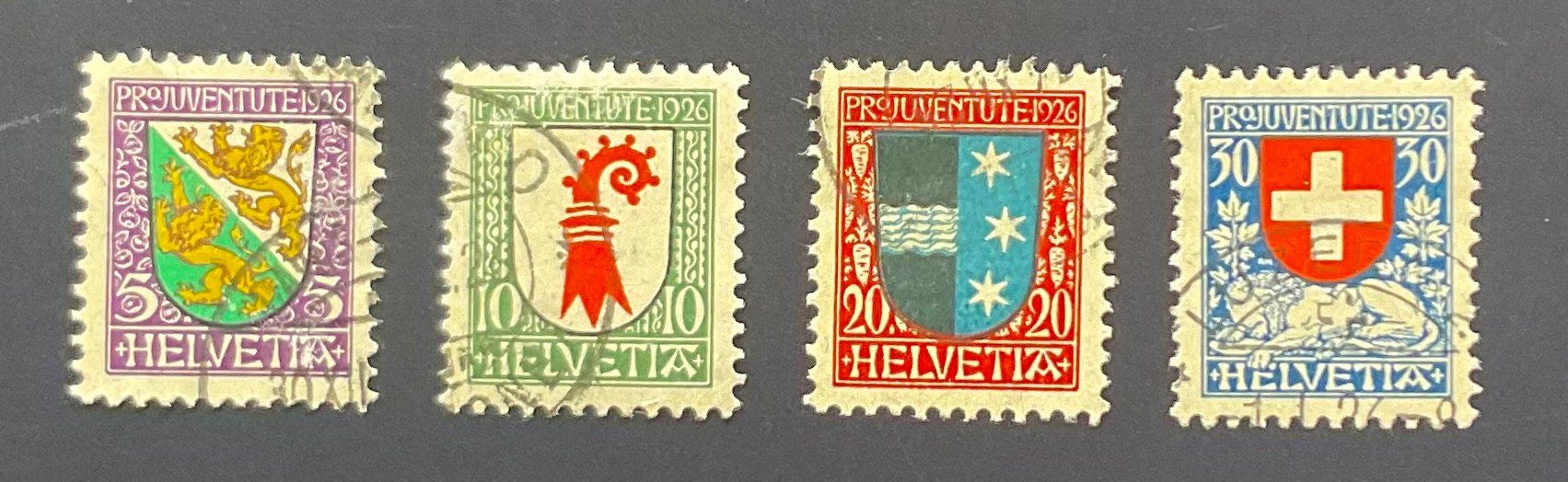 Tous les timbres: Schweizer Briefmarken: Pro Juventute 1923 bis 1926 – D'occasion à Luzern par 19primeln 6