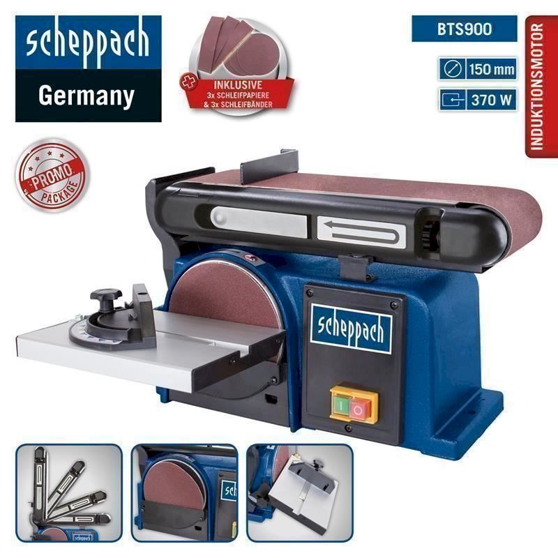 Scheppach Schleifen & Polieren: Scheppach Tellerschleifer BTS900 – Neu und originalverpackt aus Bottighofen von zaap 1