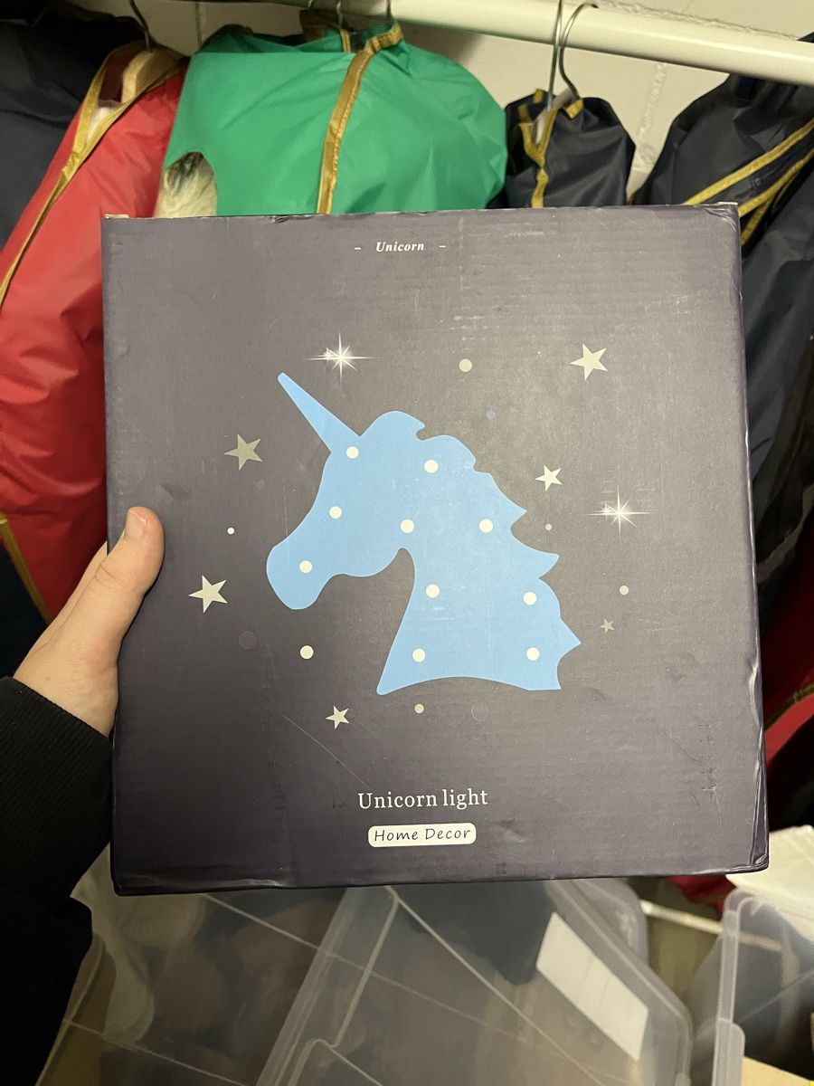 Tutte le decorazioni: Leuchtendes blaues Einhorn – Nuovo e nell'imballaggio originale da Gockhausen venduto da Lali013 1