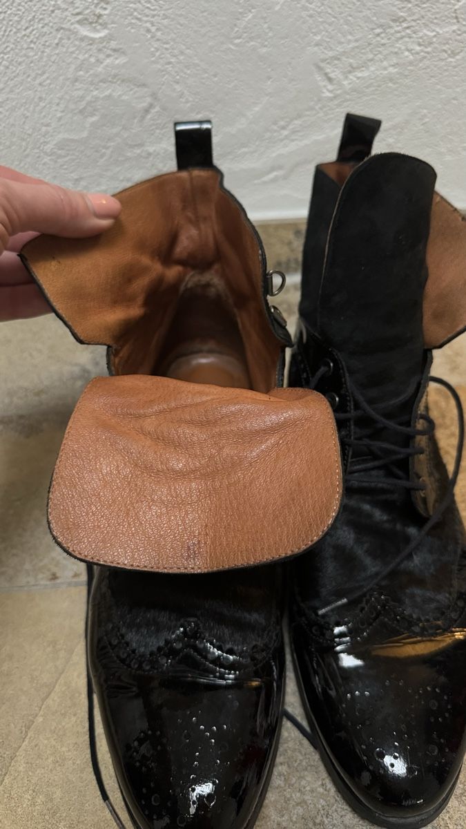 Scarpe da donna: Leder stylisch Stiefeletten, 45 – Usato da Altendorf venduto da Ro 2