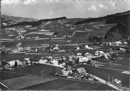 Alte Karte Schüpbach BE 2423, ungelaufen, Flugaufnahme