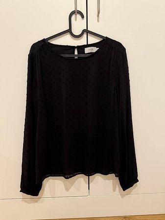 Damenbluse Gr. M schwarz