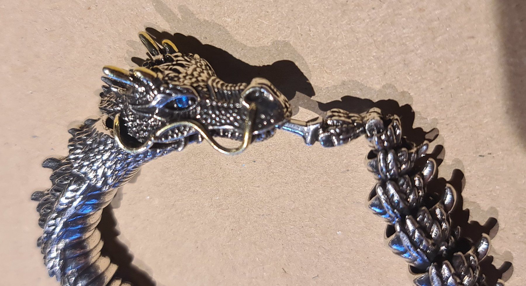 Bracciali & Braccialetti: Herren Armband Dragon 20cm – Nuovo e nell'imballaggio originale da Uerkheim venduto da Kaufoption 6