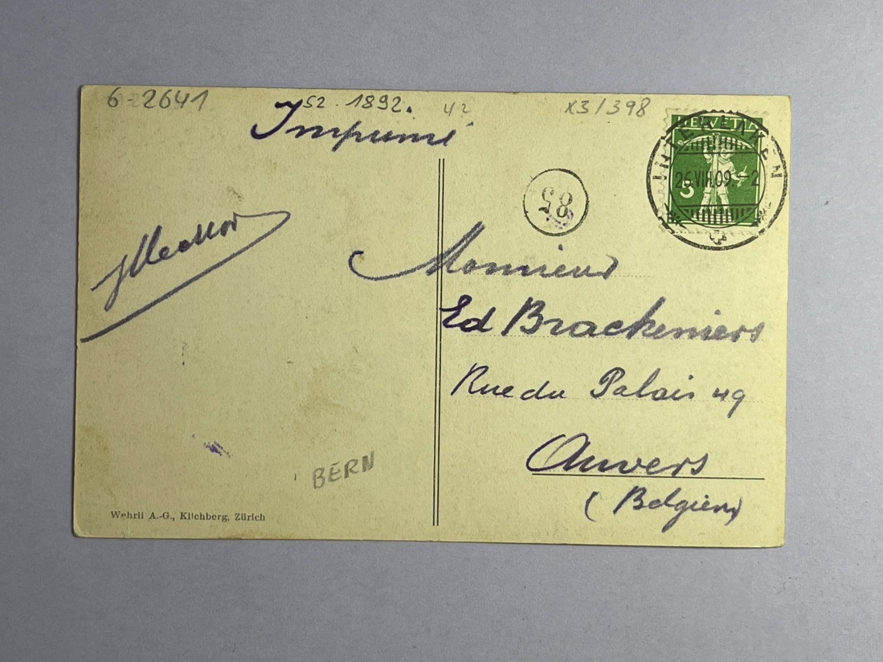 Cartes postales: Thun - die Aare-Insel – D'occasion à Steg VS par danwer74 1