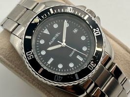 Auriol Herrenuhr "Driver-look" Quarz