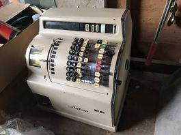 Schweizer Antike Anker Registrierkasse