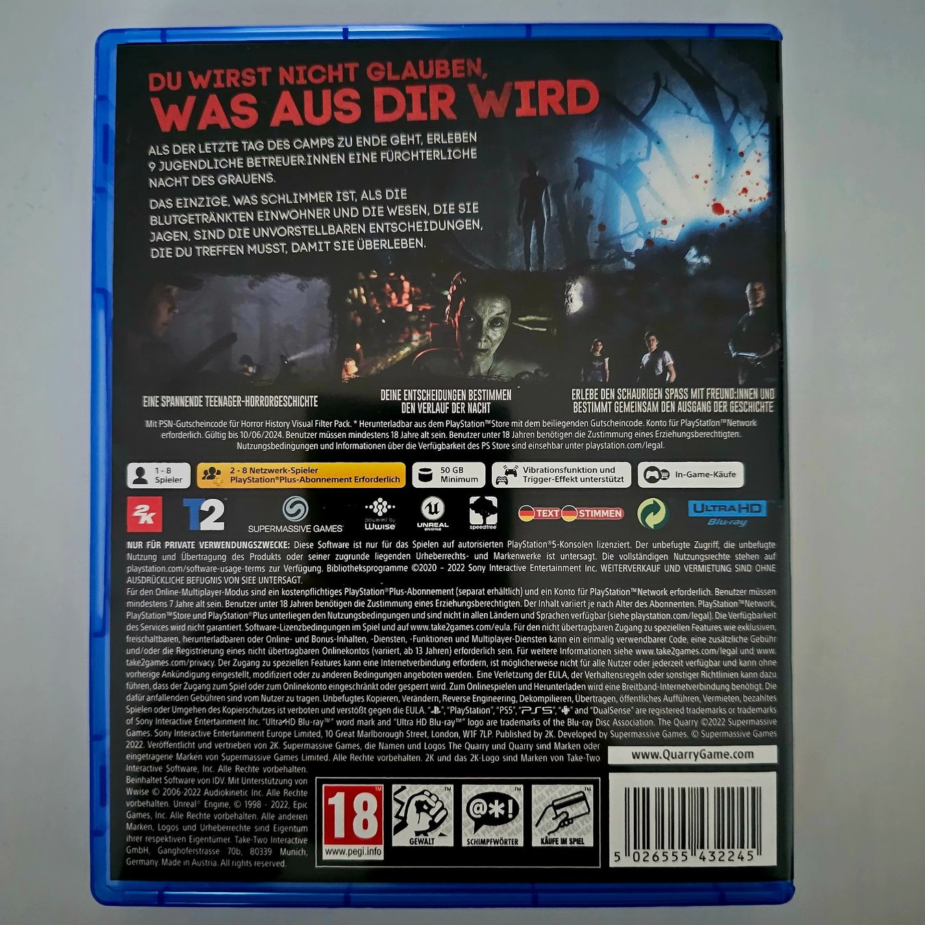 Sony Spiele: The Quarry (PS5) – Gebraucht aus Holziken von Miglioregamesnmore 1