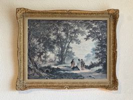 Zünd Gang nach Emmaus, Druck