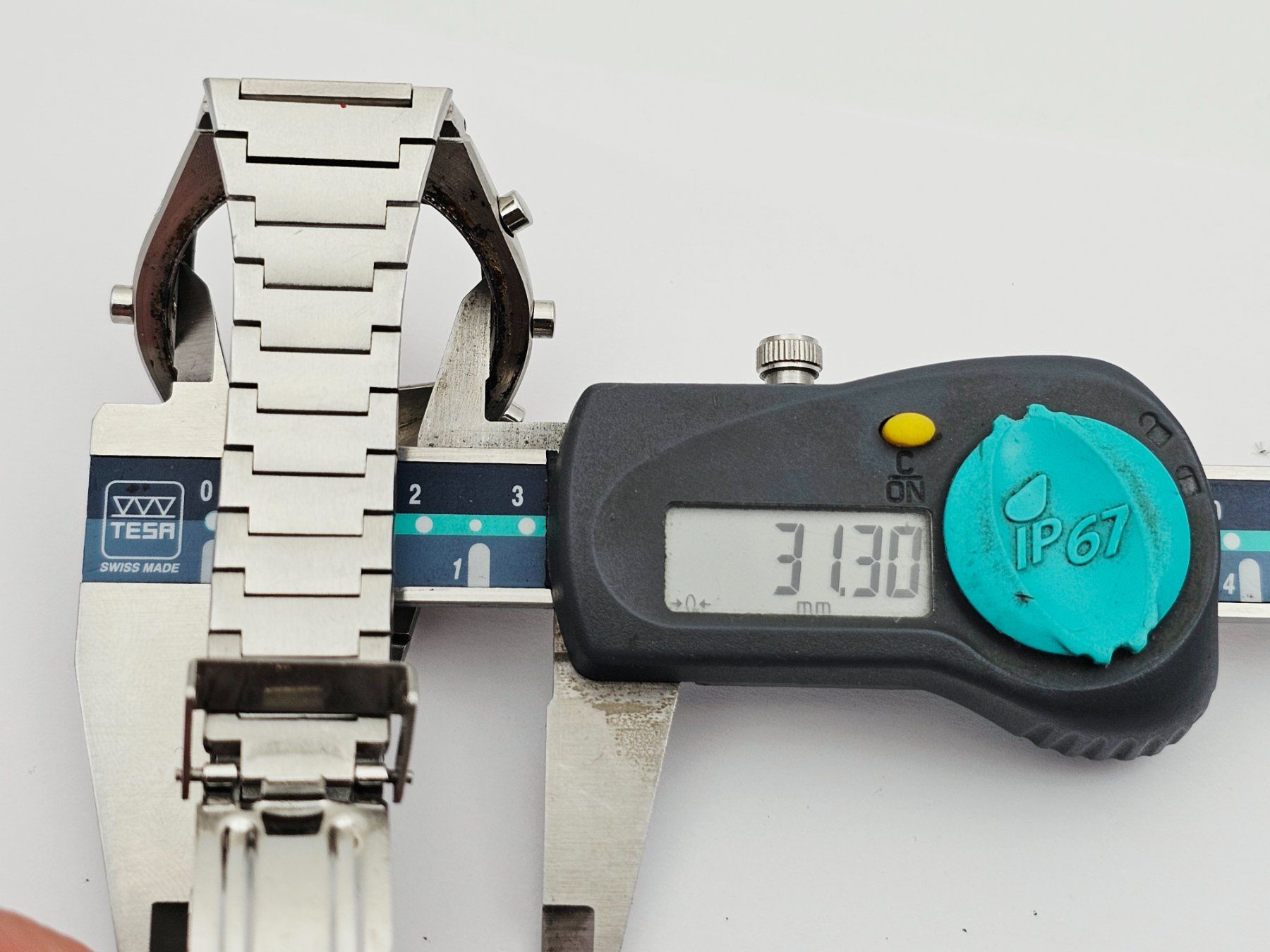 Uhren: Heuer Chronosplit Gehäuse Case mit Stahlband – Gebraucht aus Bassersdorf von AnkerWatch 9