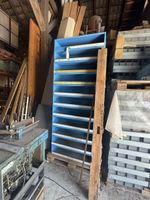 Metall Regal blau Fachbodenregal