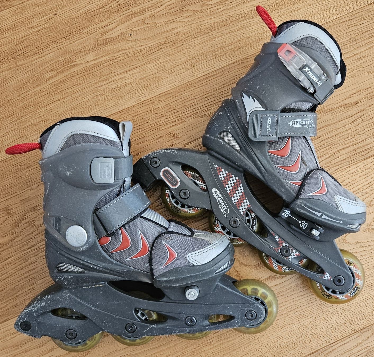 Pattini in linea & Pattini a rotelle: Inline-Skates HySkate Junior XTend 2 – Usato da Schaffhausen venduto da asyouwestley