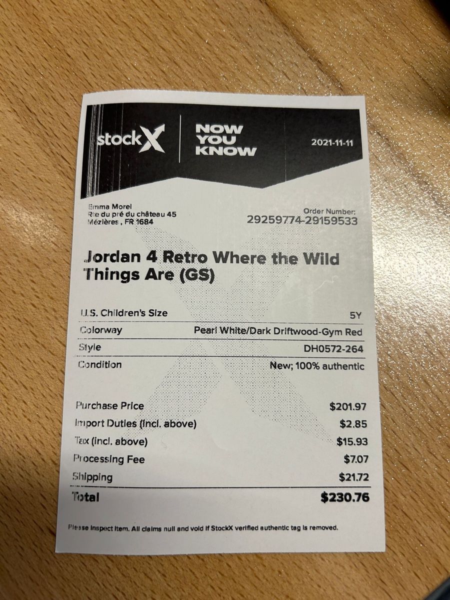 Jordan Scarpe da uomo: Jordan 4  – Nuovo (secondo la descrizione) da Mézières FR venduto da Paulwalke3 3