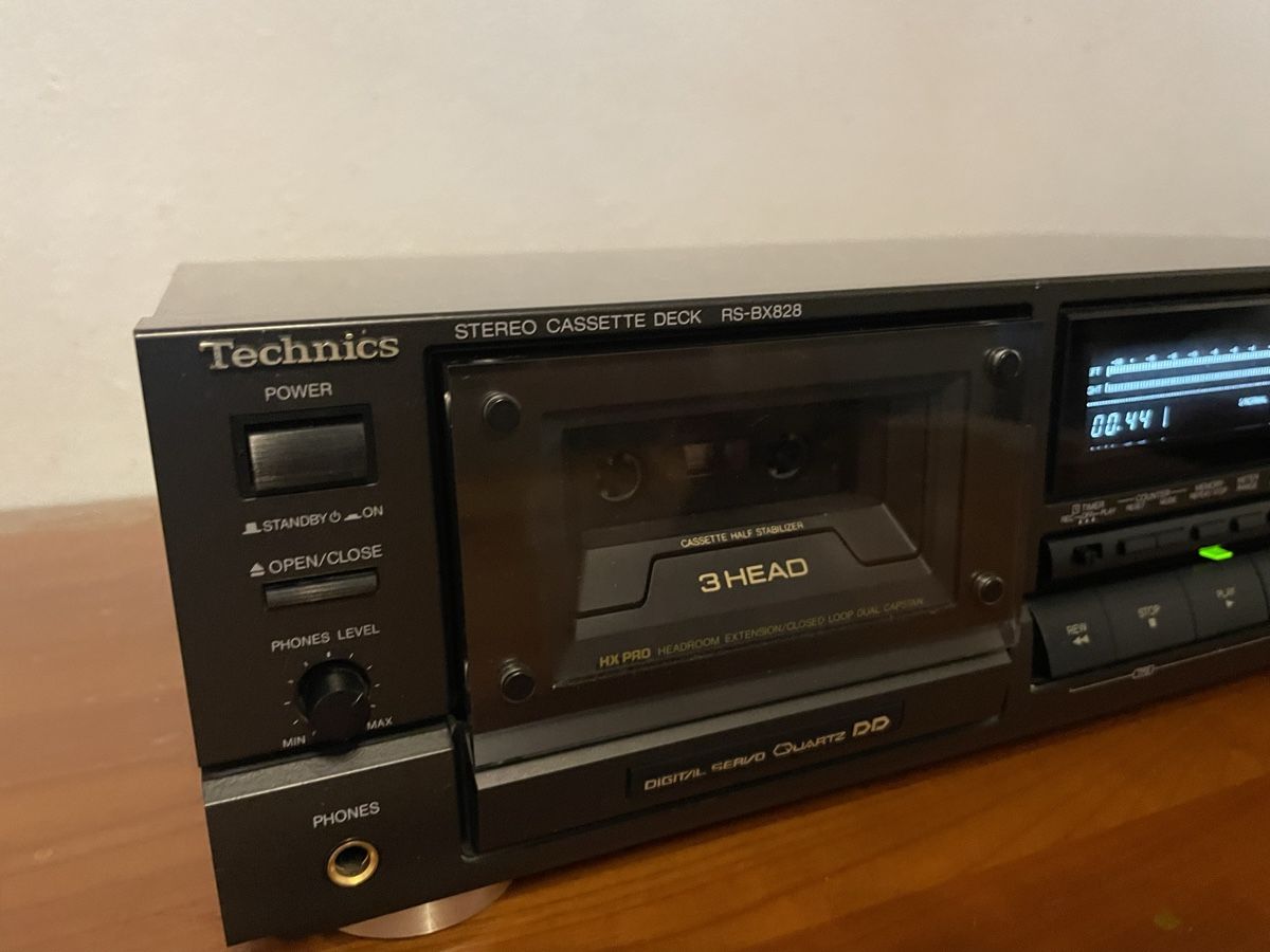 Technics Lettore multimediale & Streamer: Technics RS-BX828 High End 3 HEAD Kassettendeck – Usato da Zürich venduto da semi16 1