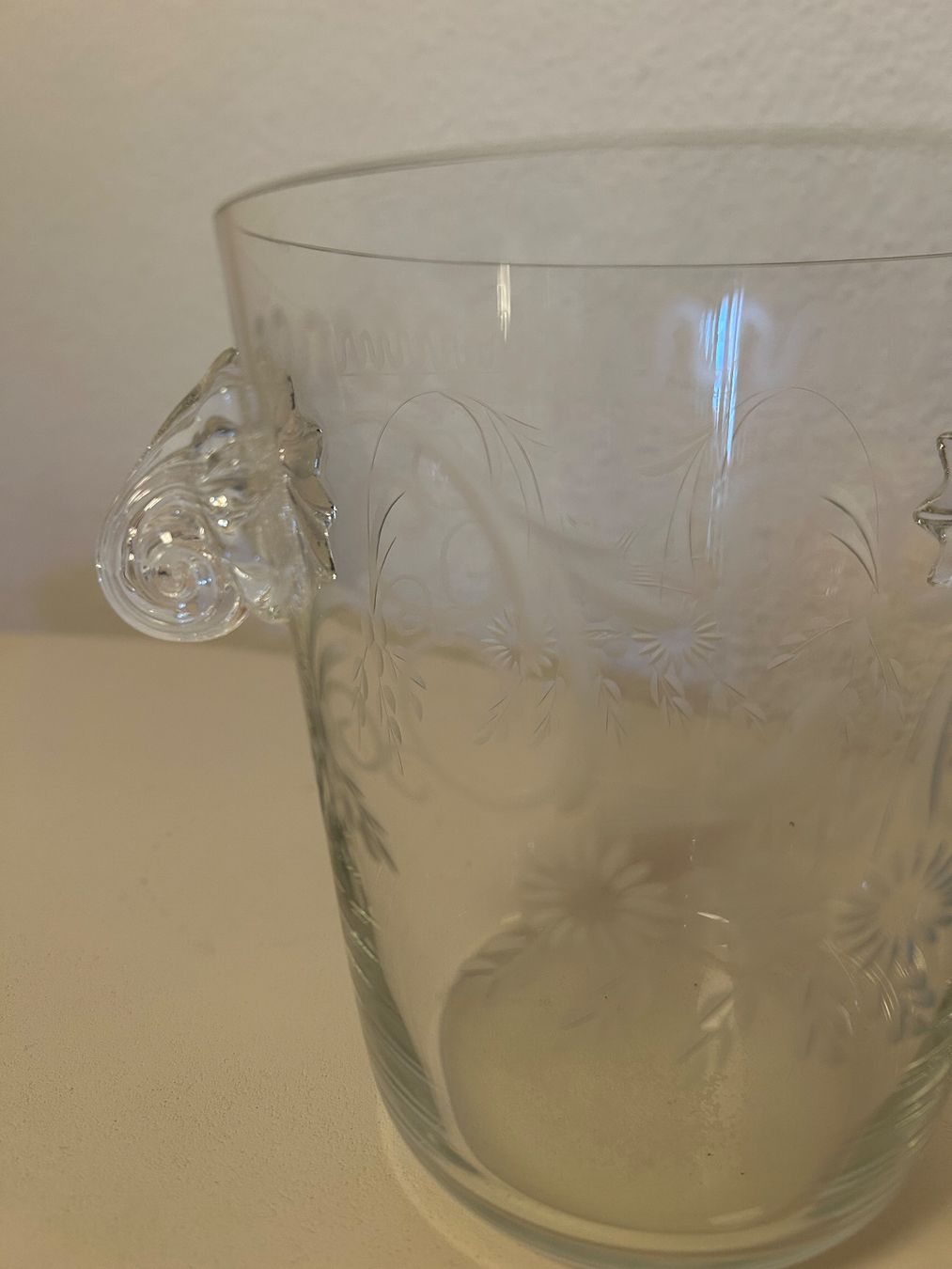 Verres: Wunderschöner Eisbehälter/ Eiskühler aus Glas – D'occasion à Rorschacherberg par Svebe 2