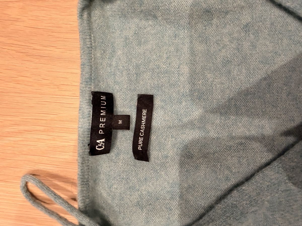 C&A Pullover & Sweatshirts: C&A Premium Kaschmir Pullover Gr. M hellblau – Gebraucht aus Itingen von Granini_93 3