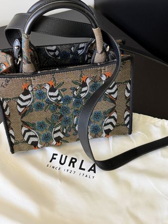 FURLA OPPORTUNITY MINI TOTE JACQUARD