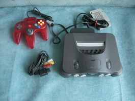 Nintendo 64 Konsole mit Spiel