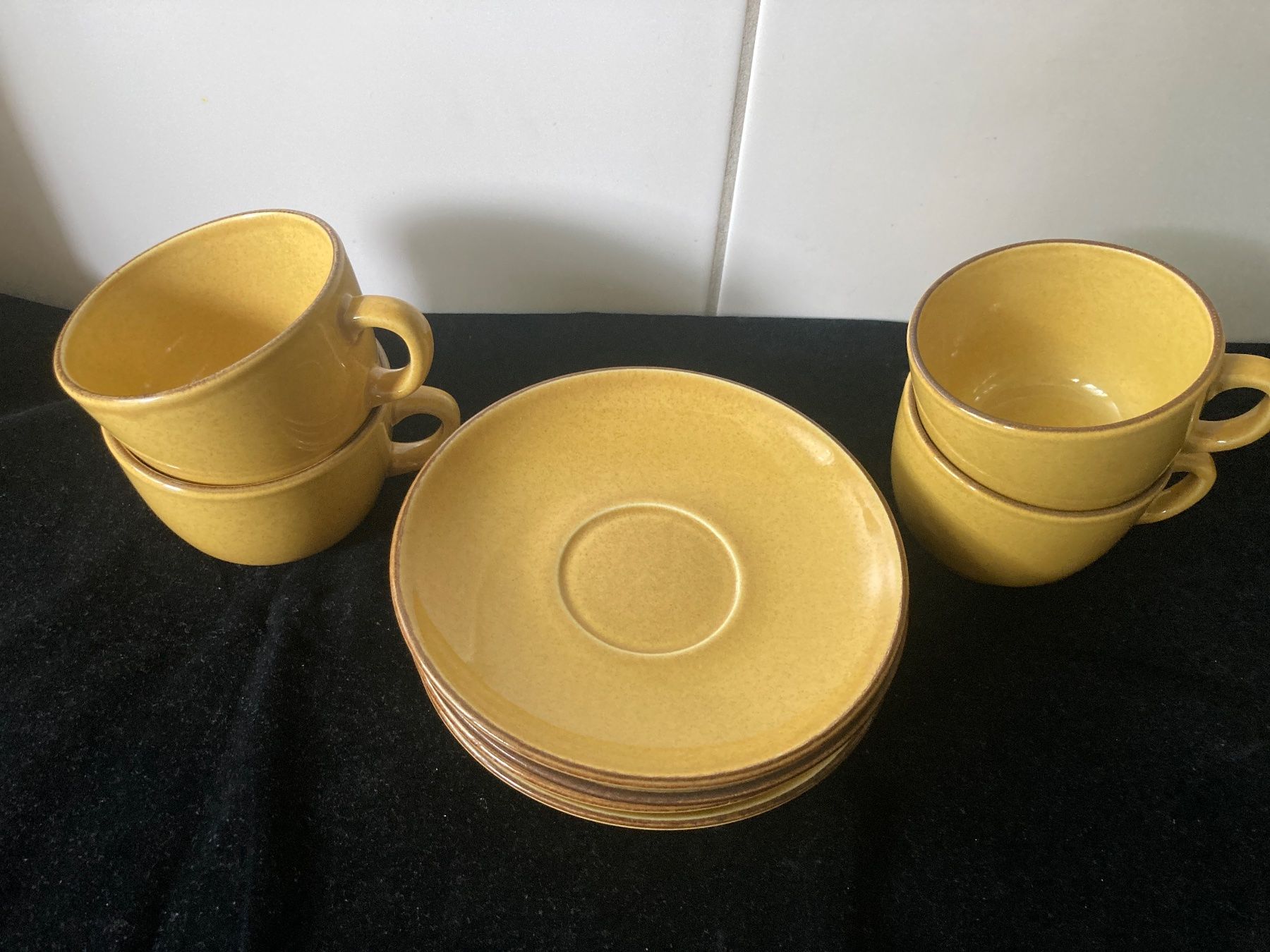 Rössler Geschirrsets: 4 Rössler Kaffee - Tassen mit Unterteller – Gebraucht aus Zürich von Chaeffeler 3