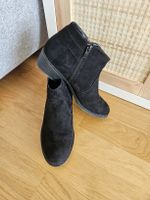 Bottines femme noires avec boucle, taille 39