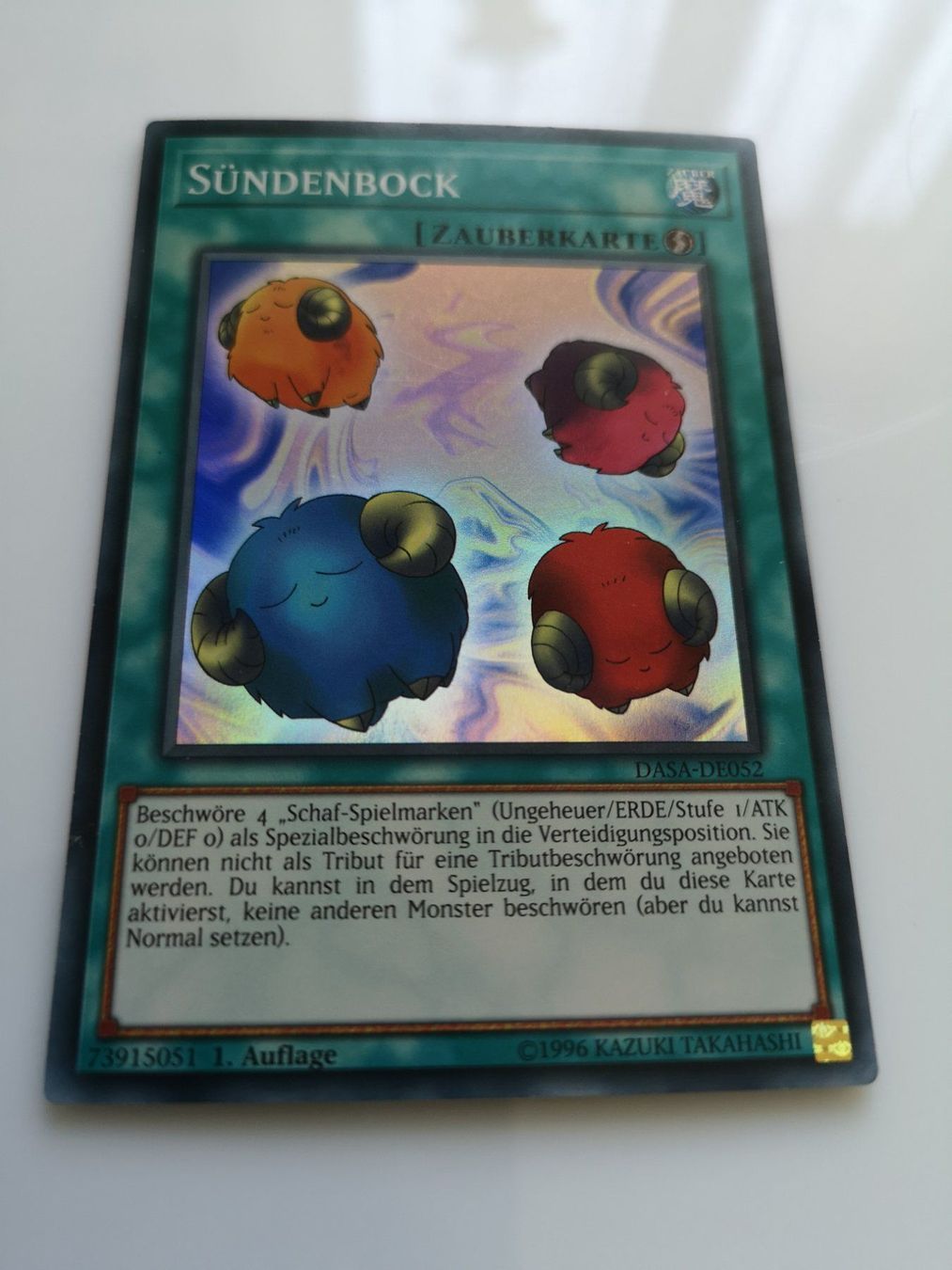 Yugioh Carte collezionabili: Sündenbock / Super-Rare / 1.Auflage – Nuovo (secondo la descrizione) da Boswil venduto da ShoppingCenterCity 5