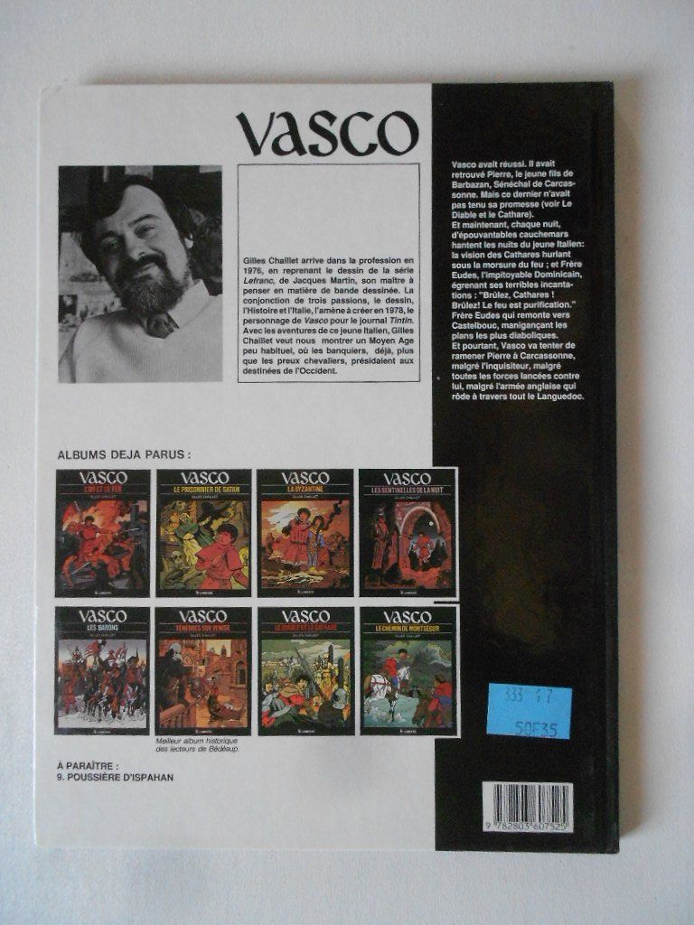 Fumetti: VASCO  -  LE CHEMIN DE MONTSEGUR – Usato da Bex venduto da Giorgiob 1